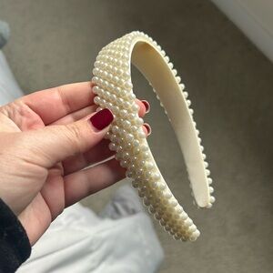 J Crew Pearl Headband